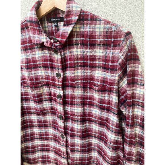 Madewell Flannel Sunday Shirt in Mahaska Plaid - Picture 7 of 11